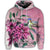 Hawaiian Clematis Humming Bird Hoodie - Polynesian Pride