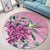 Hawaii Clematis Humming Bird Round Carpet - AH - Polynesian Pride