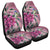 Hawaii Clematis Humming Bird Car Seat Covers - AH Universal Fit Black - Polynesian Pride