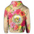 Hawaiian Coat of Arm Hibiscus Hoodie - Polynesian Pride