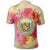 Hawaii Coat Of Arm Hibiscus Polo Shirt - Polynesian Pride