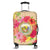 Hawaii Coat Of Arm Hibiscus Luggage Covers - AH Black - Polynesian Pride