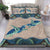 Hawaii Couple Turtle Mandala Bedding Set - AH Beige - Polynesian Pride