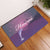 Hawaii Dolphin Violet Backgorund Door Mat Door Mat Violet - Polynesian Pride