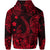 Hawaii Fish Hook Polynesian Hoodie Unique Style Red LT8 - Polynesian Pride