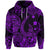 Hawaii Fish Hook Polynesian Hoodie Unique Style Purple LT8 - Polynesian Pride