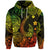 Hawaii Fish Hook Polynesian Hoodie Unique Style Reggae LT8 - Polynesian Pride