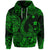 Hawaii Fish Hook Polynesian Hoodie Unique Style Green LT8 - Polynesian Pride