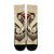 Hawaii Fish Hook Hibiscus Plumeria Polynesian Crew Socks - AH - Polynesian Pride