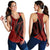 Hawaii Fish Hook Polynesian Racerback Tank - Circle Style Red - AH Black - Polynesian Pride