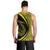 Hawaii Fish Hook Polynesian Tank Top - Circle Style Yellow - AH - Polynesian Pride