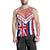 Hawaii Flag Men's Tank Top - Red - Mit Style - AH - Polynesian Pride