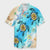 Hawaii Fresh Beach Turtle Plumeria Hawaiian Shirt - AH - Brian Style Unisex Black - Polynesian Pride