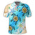 Hawaii Fresh Beach Turtle Plumeria Polo Shirt Brian Style - Polynesian Pride