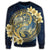 Hawaii Galaxay Yin Yang Turtle Shark Hibiscus Plumeria Sweatshirt - AH - Polynesian Pride