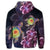 Hawaiian Galaxy Turtle Hibiscus Hoodie - Polynesian Pride