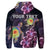 Custom Hawaii Galaxy Turtle Hibiscus Hoodie - Polynesian Pride