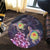 Hawaii Galaxy Turtle Hibiscus Round Carpet - AH - Polynesian Pride