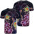 Hawaii Galaxy Turtle Hibiscus T Shirt Unisex Black - Polynesian Pride