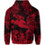 Hawaii Hammer Shark Polynesian Zip Hoodie Unique Style Red LT8 - Polynesian Pride