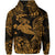 Custom Hawaii Hammer Shark Polynesian Hoodie Unique Style Gold LT8 - Polynesian Pride