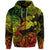 Hawaii Hammer Shark Polynesian Zip Hoodie Unique Style Reggae LT8 - Polynesian Pride