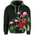 Hawaiian Hibiscus Flamingo Hoodie - Polynesian Pride