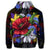 Hawaii Hibiscus Flower Beautiful Zip Hoodie - Polynesian Pride