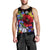 Hawaii Hibiscus Flower Beautiful Tank Top - AH Black - Polynesian Pride