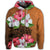 Hawaii Hibiscus Flower Polynesia Zip Hoodie - Polynesian Pride