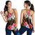 Hawaii Hibiscus Flower Polynesia Racerback Tank - AH Black - Polynesian Pride