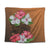 Hawaii Hibiscus Flower Polynesia Tapestry - AH Wall Tapestry Black - Polynesian Pride