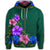 Hawaii Hibiscus Origin Zip Hoodie - Polynesian Pride