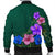 Hawaii Hibiscus Origin Bomber Jacket - AH - Polynesian Pride