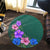 Hawaii Hibiscus Origin Round Carpet - AH - Polynesian Pride