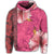 Hawaiian Hibiscus Pattern Hoodie - Polynesian Pride