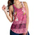 Hawaii Hibiscus Pattern Racerback Tank - Ver 2 - AH - Polynesian Pride