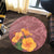 Hawaii Hibiscus Pink Round Carpet - AH - Polynesian Pride