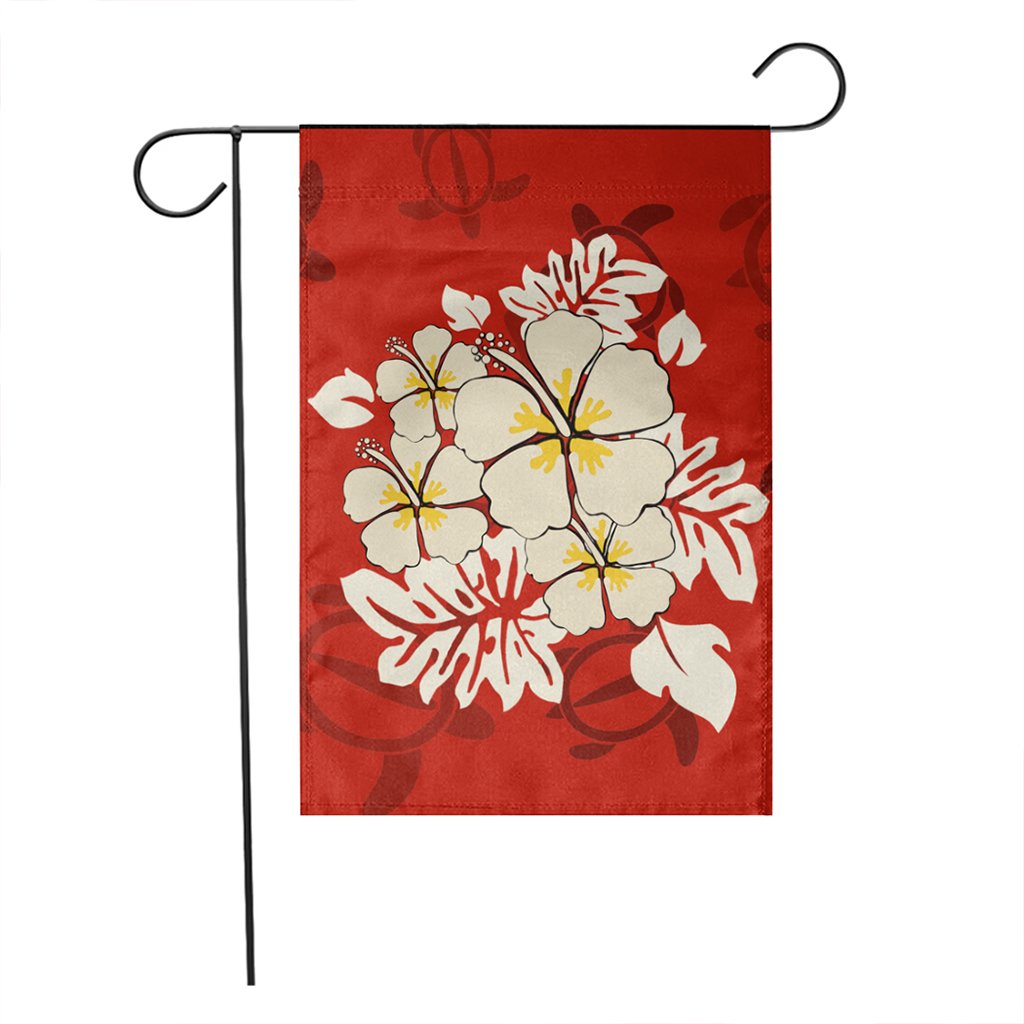 Hawaii Hibiscus Polynesian Flag - AH - Polynesian Pride