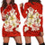 Hawaii Hibiscus Polynesian Hoodie Dress - AH Black - Polynesian Pride