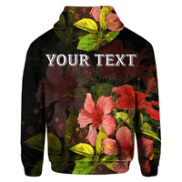 Custom Hawaii Hibiscus Tree Hoodie - Polynesian Pride