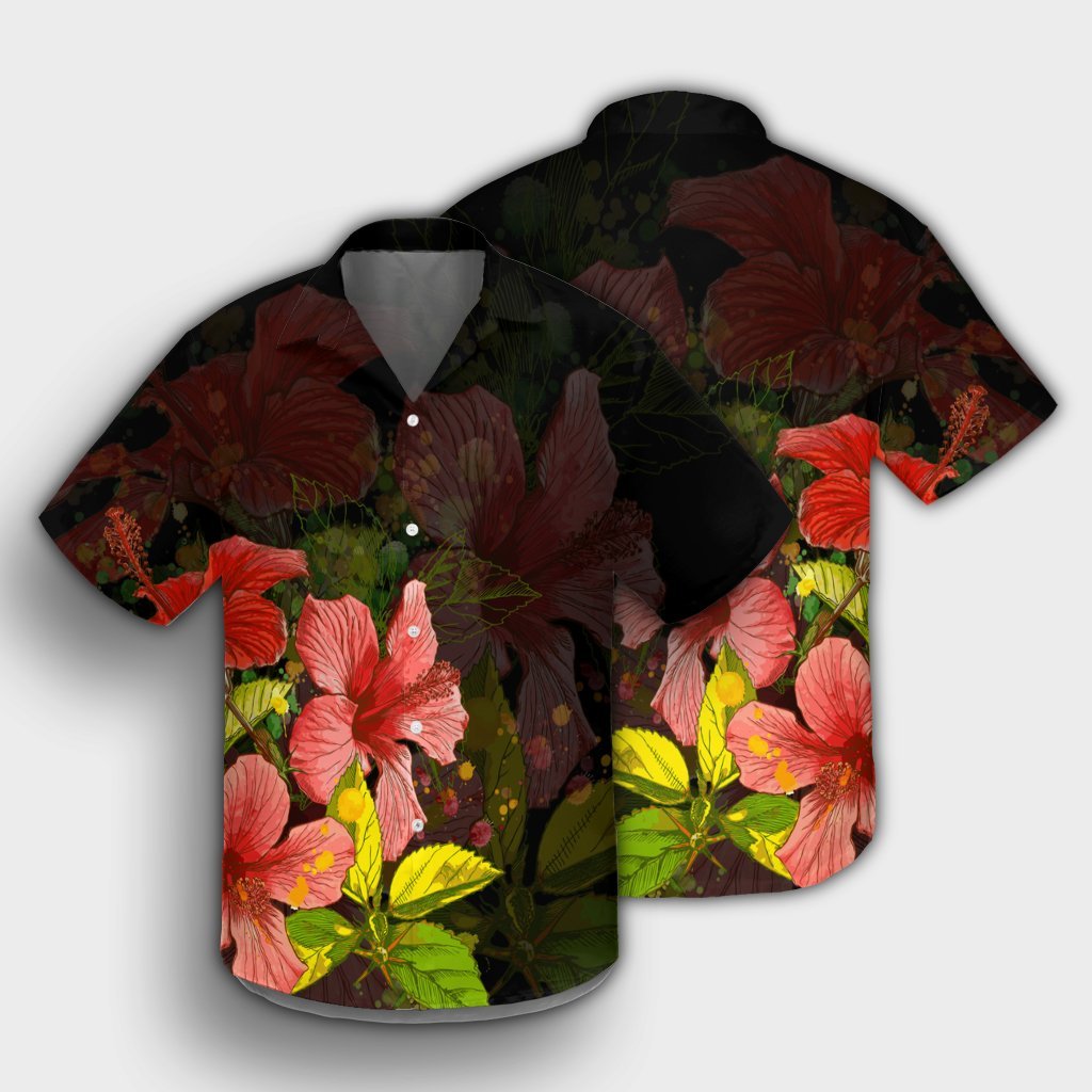 Hawaii Hibiscus Tree Hawaiian Shirt - AH - Polynesian Pride