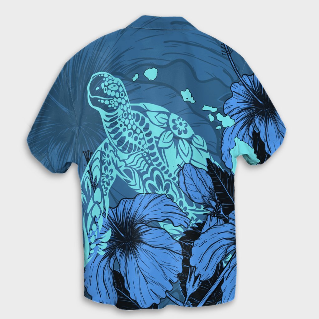 Hawaii Hibiscus Turtle Hawaiian Shirt - AH - Polynesian Pride