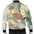 Hawaii Honu Chibi Sea Plumeria Bomber Jacket - AH - Polynesian Pride