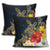 Hawaii Honu Hibiscus Galaxy Pillow Covers - AH - Polynesian Pride