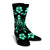 Hawaii Honu Turtle Dolphin With Plumeria Crew Socks - AH - Polynesian Pride