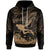 Hawaii Hoodie Scuba Diving With Turtle Unisex Gold - Polynesian Pride