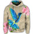 Hawaiian Humming Bird Hibiscus Polynesian Hoodie - Polynesian Pride