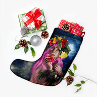 Hawaii Kanaka Colorful Hula Girl Christmas Stocking - Dinh Style - Polynesian Pride