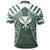 Hawaii Kanaka Football Jersey Polynesian Polo Shirt Green Victor Style - Polynesian Pride